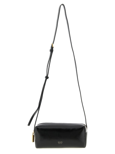 Khaite Black Calfskin Crossbody Bag
