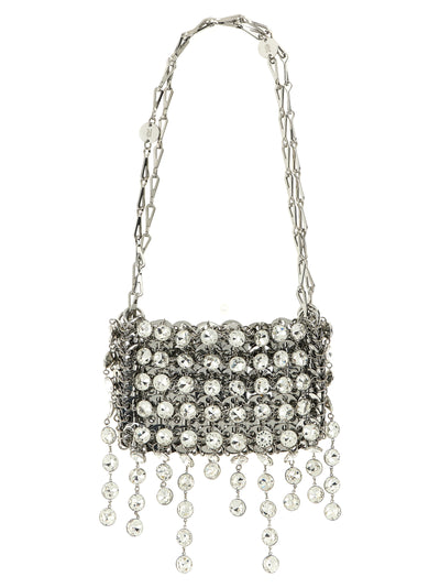 Paco Rabanne Silver Brass Shoulder Bag