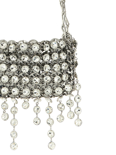Paco Rabanne Silver Brass Shoulder Bag