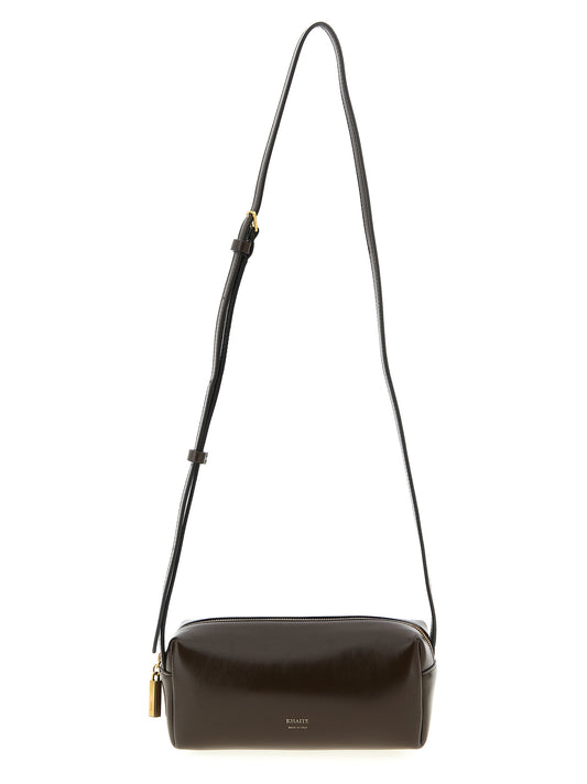 Khaite Brown Calfskin Crossbody Bag
