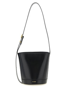 Jil Sander Black Calfskin Shoulder Bag