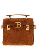 Balmain Brown Calfskin Handbag