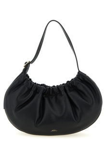 A.P.C. Black Polyethylene Shoulder Bag