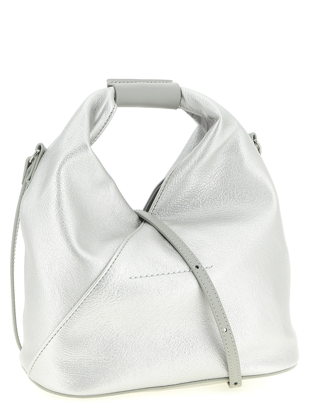MM6 Maison Margiela Silver Polyethylene Crossbody Bag