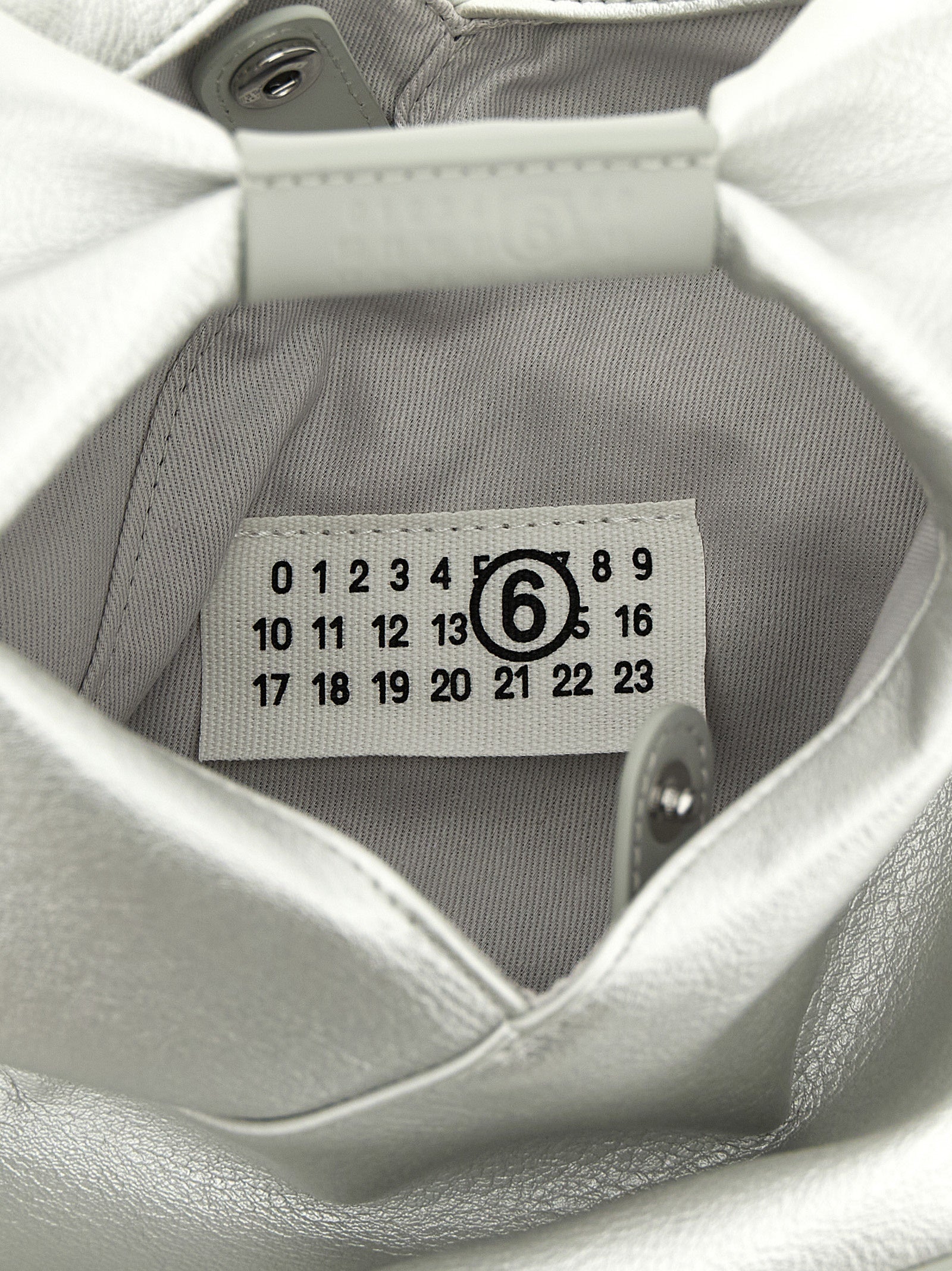 MM6 Maison Margiela Silver Polyethylene Crossbody Bag