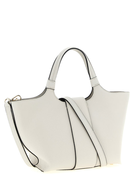 Roger Vivier Gray Calfskin Tote Bag