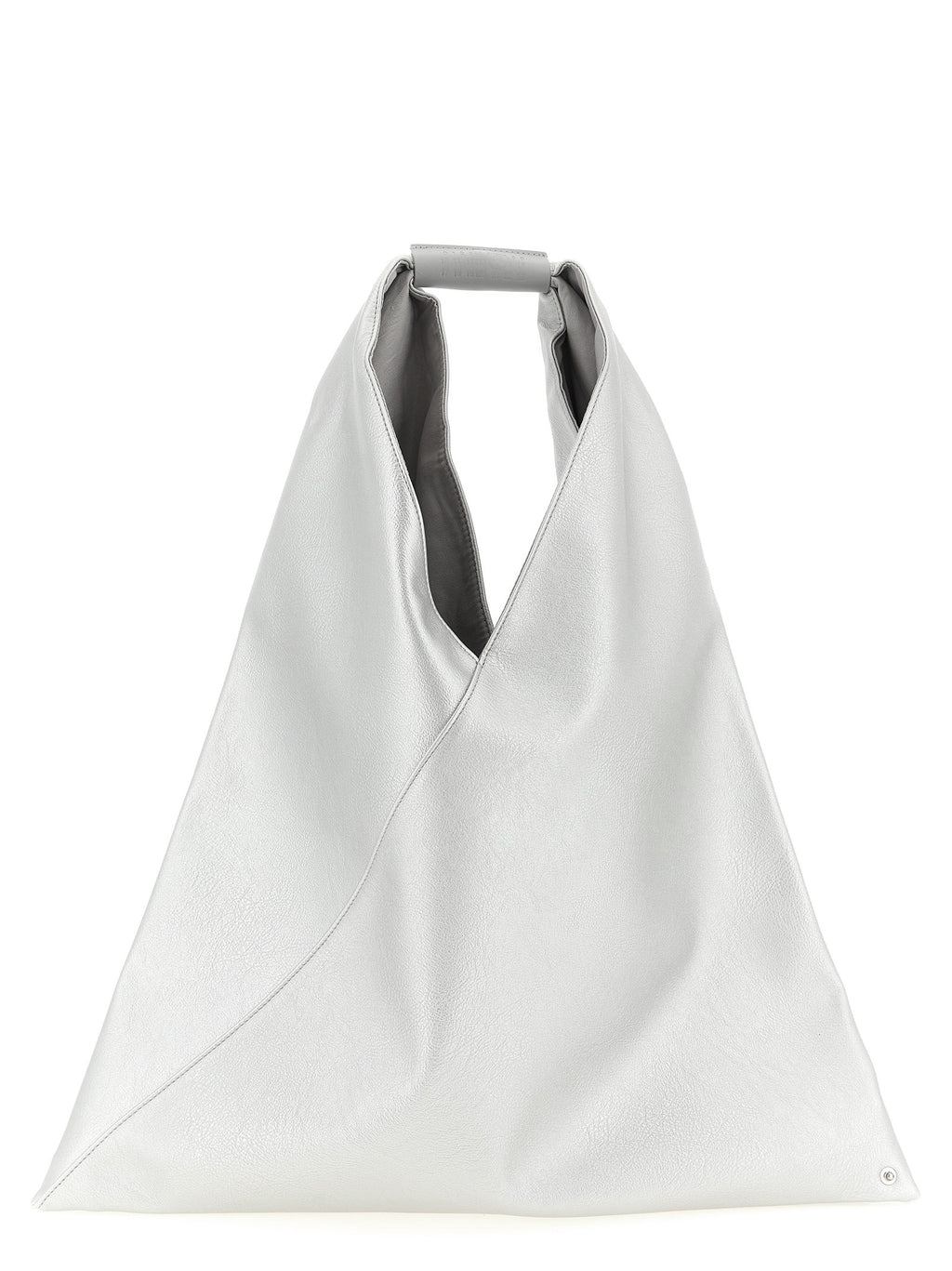 MM6 Maison Margiela Silver Polyethylene Handbag