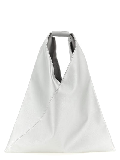 MM6 Maison Margiela Silver Polyethylene Handbag