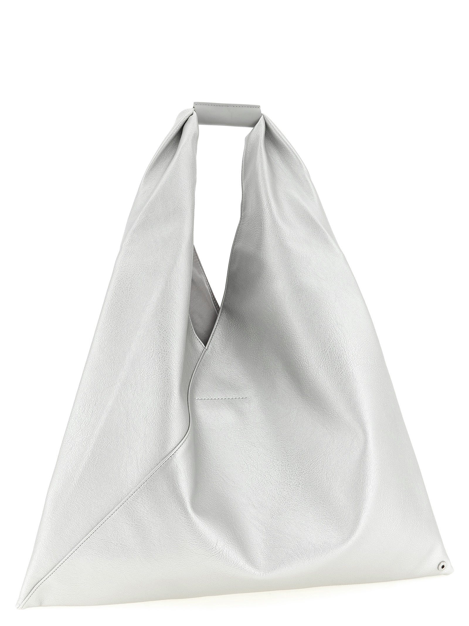 MM6 Maison Margiela Silver Polyethylene Handbag