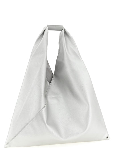 MM6 Maison Margiela Silver Polyethylene Handbag