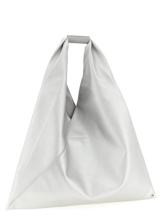 MM6 Maison Margiela Silver Polyethylene Handbag