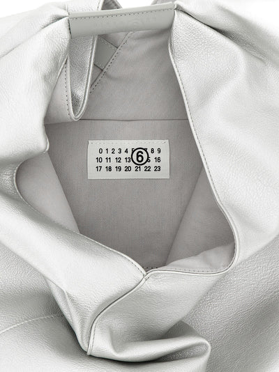 MM6 Maison Margiela Silver Polyethylene Handbag