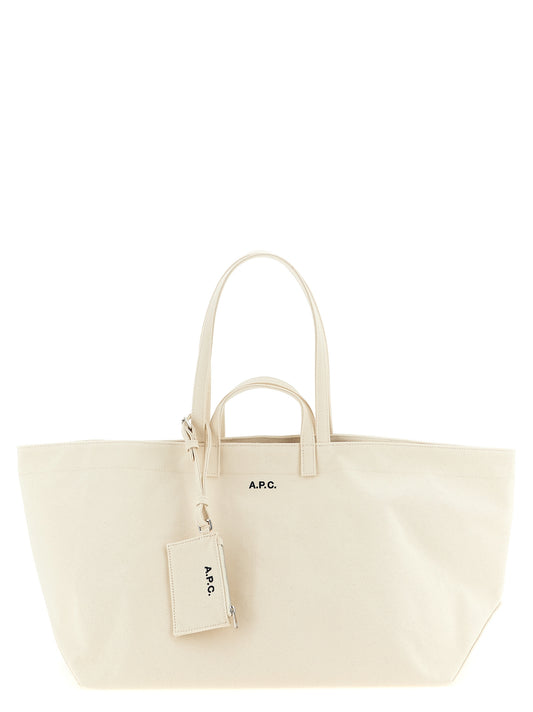 A.P.C. Beige Tote Bag