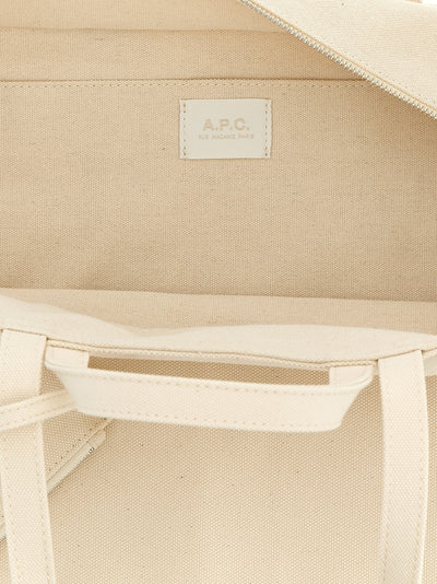 A.P.C. Beige Tote Bag