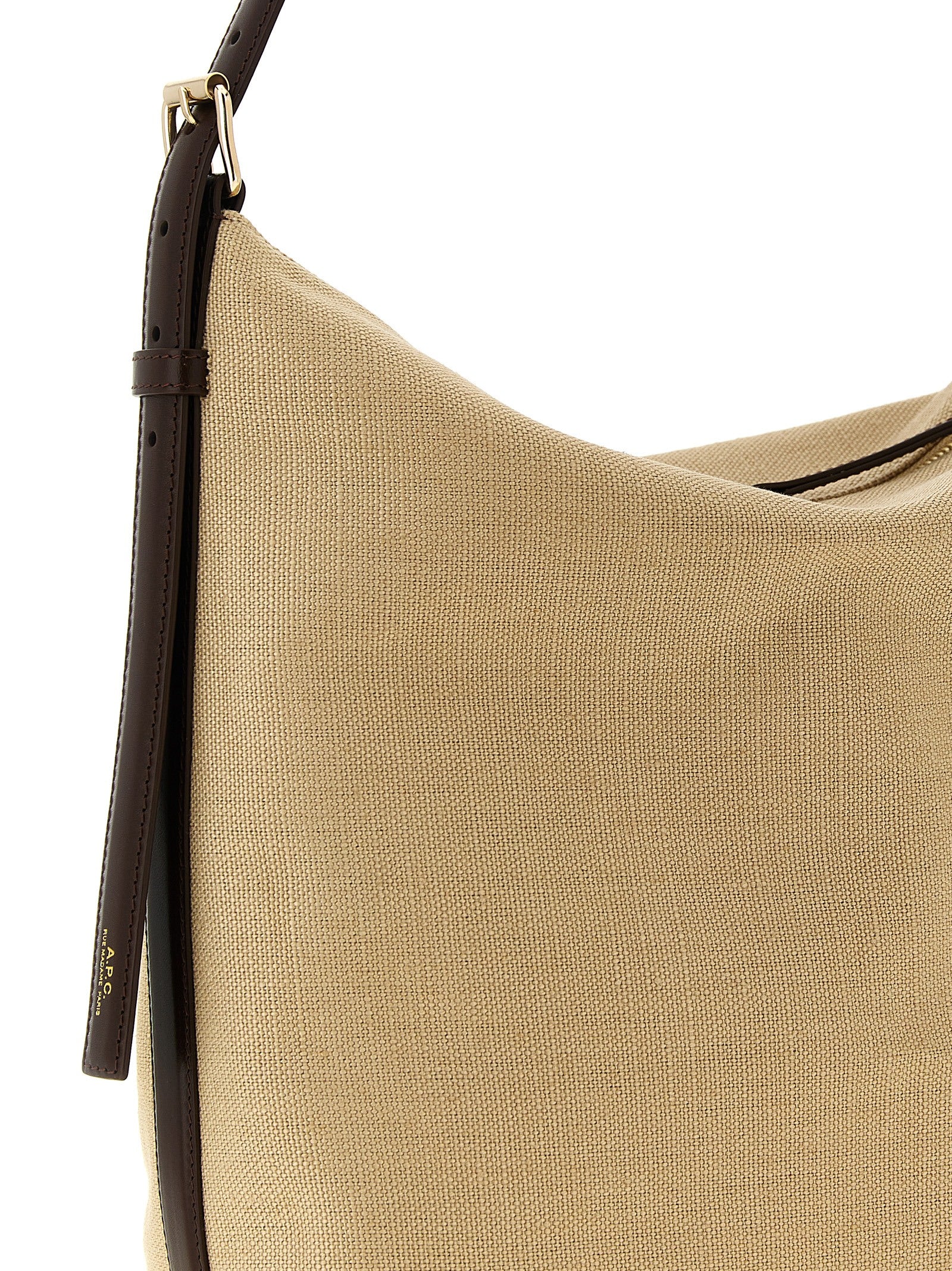 A.P.C. Beige Shoulder Bag