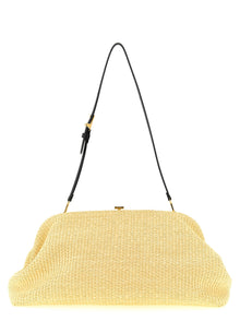 Alberta Ferretti Beige Viscose Clutch Bag