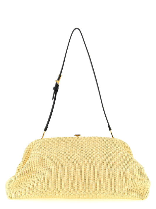 Alberta Ferretti Beige Viscose Clutch Bag