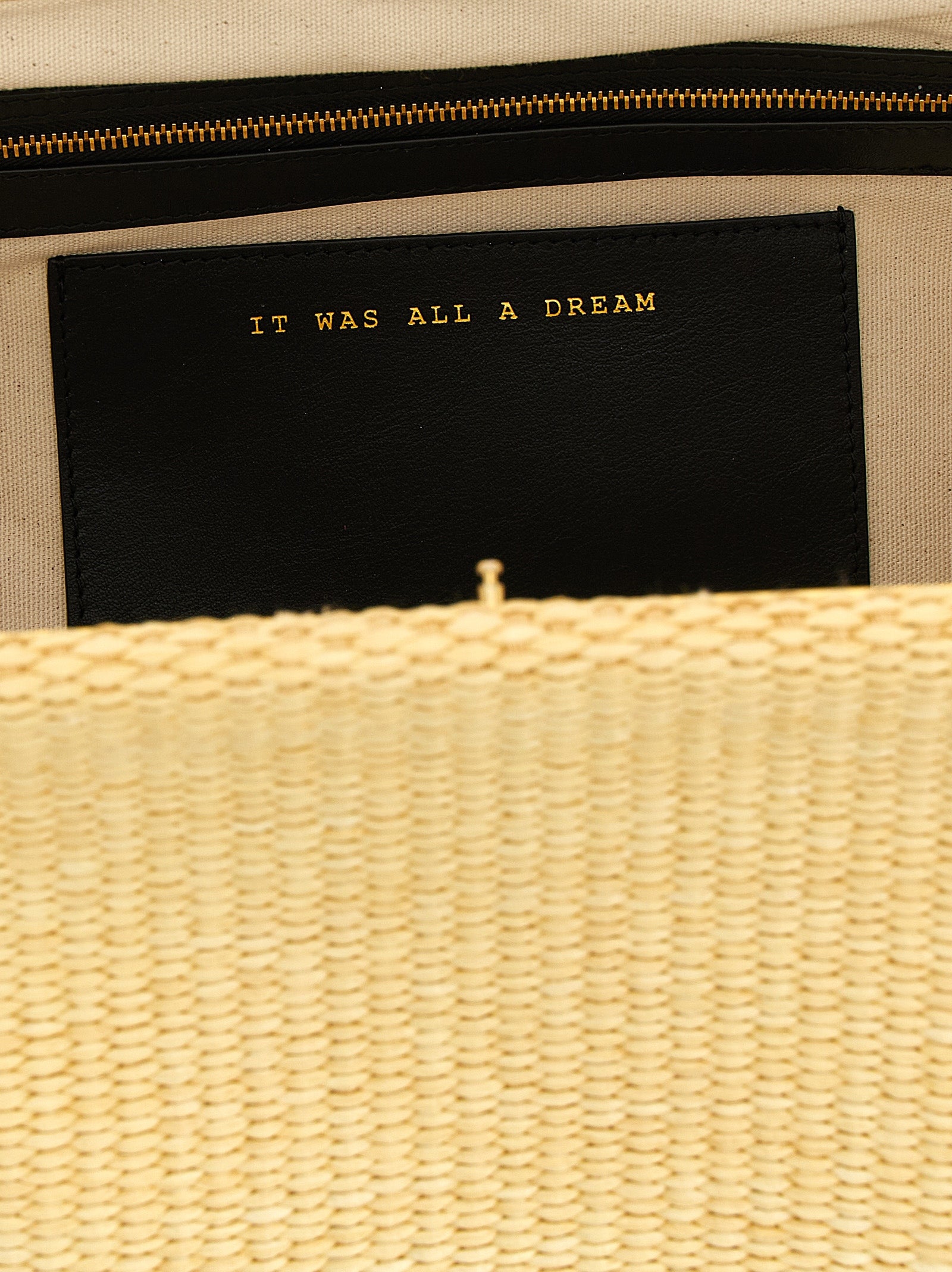 Alberta Ferretti Beige Viscose Clutch Bag