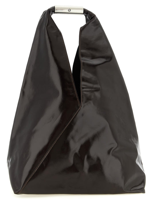 MM6 Maison Margiela Brown Cowhide Handbag
