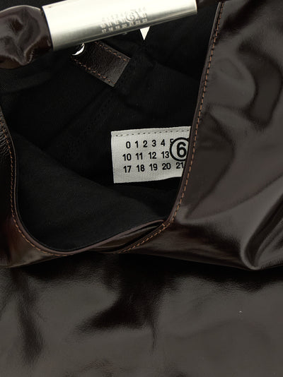 MM6 Maison Margiela Brown Cowhide Handbag