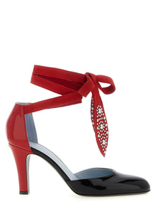 Valentino Garavani Multicolor Goatskin High Heel Pumps