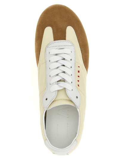 Marni Multicolor Polyamide Athletic Sneakers