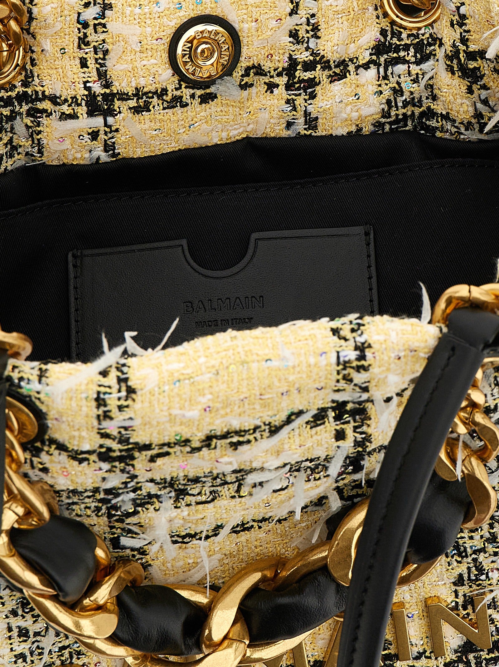 Balmain Multicolor Polyester Tote Bag