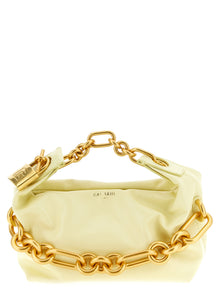 Balmain Bicolor Calfskin Handbag