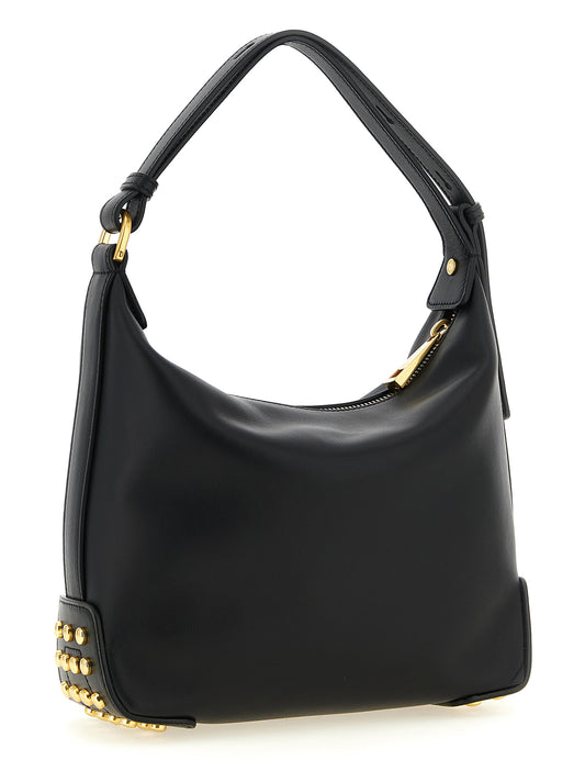 Tod's Black Calfskin Shoulder Bag