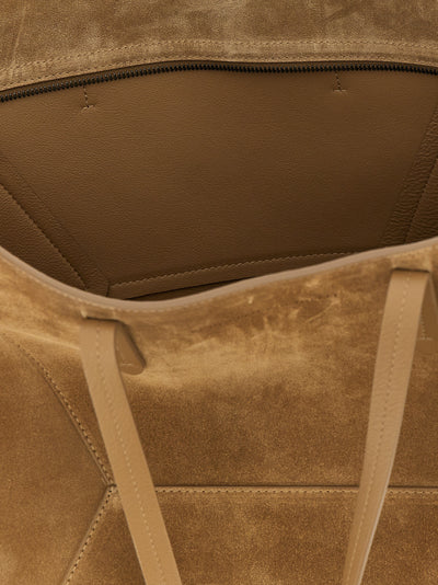 Brunello Cucinelli Brown Calfskin Shoulder Bag