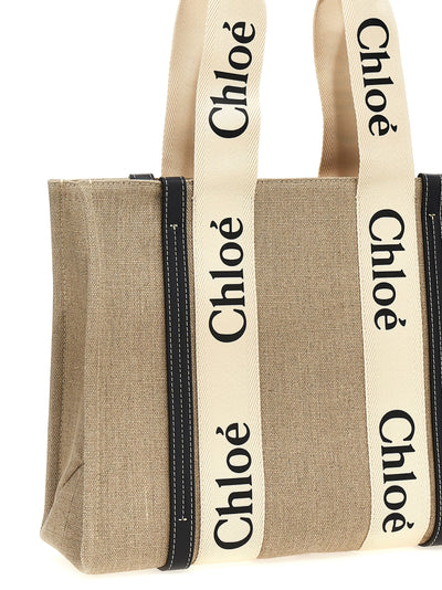 Chloé Beige Calfskin Tote Bag