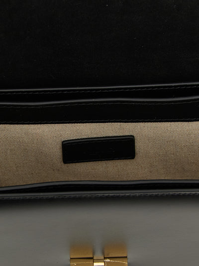 A.P.C. Black Cowhide Crossbody Bag