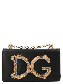 Dolce & Gabbana Black Calfskin Crossbody Bag