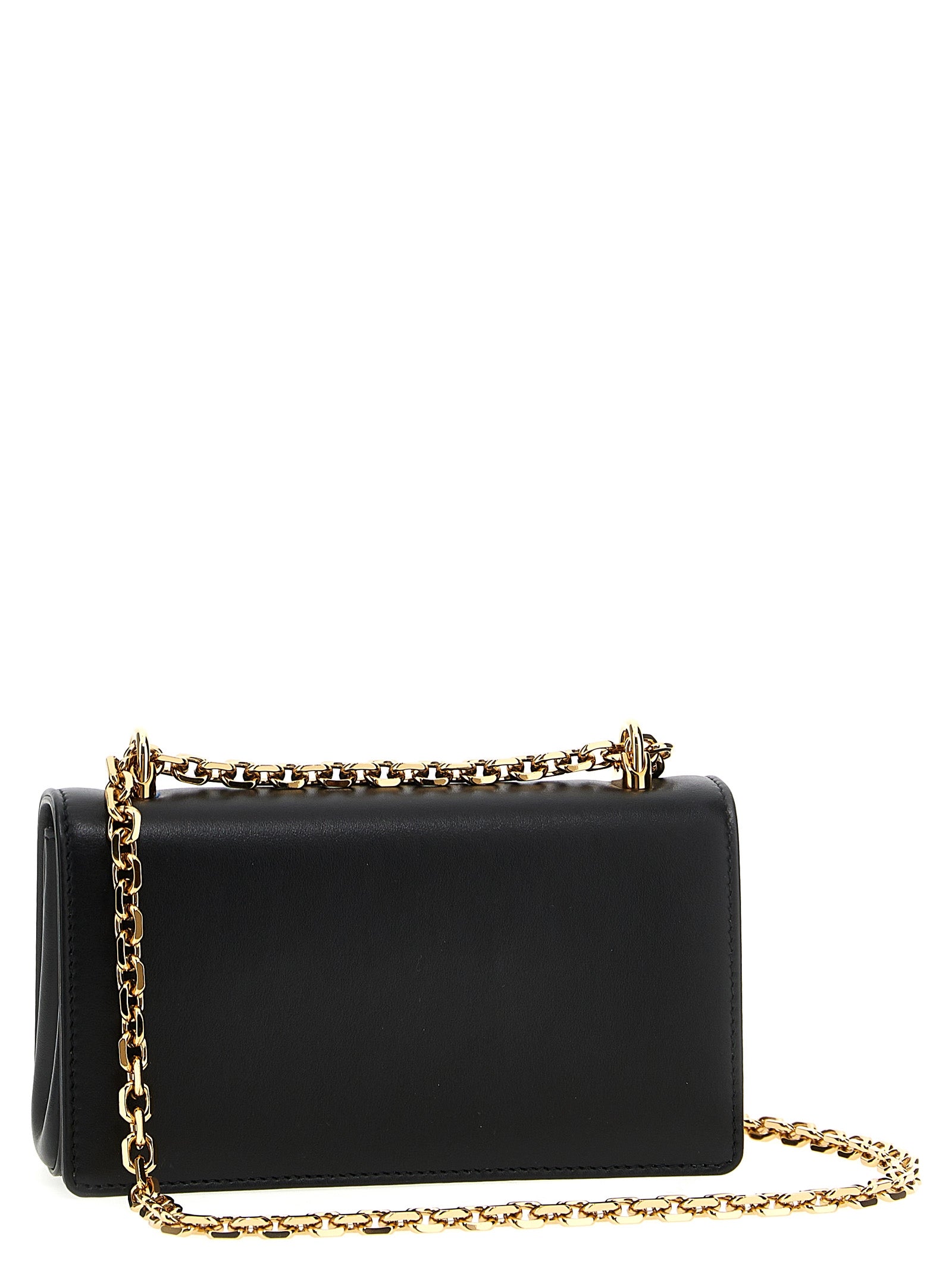 Dolce & Gabbana Black Calfskin Crossbody Bag