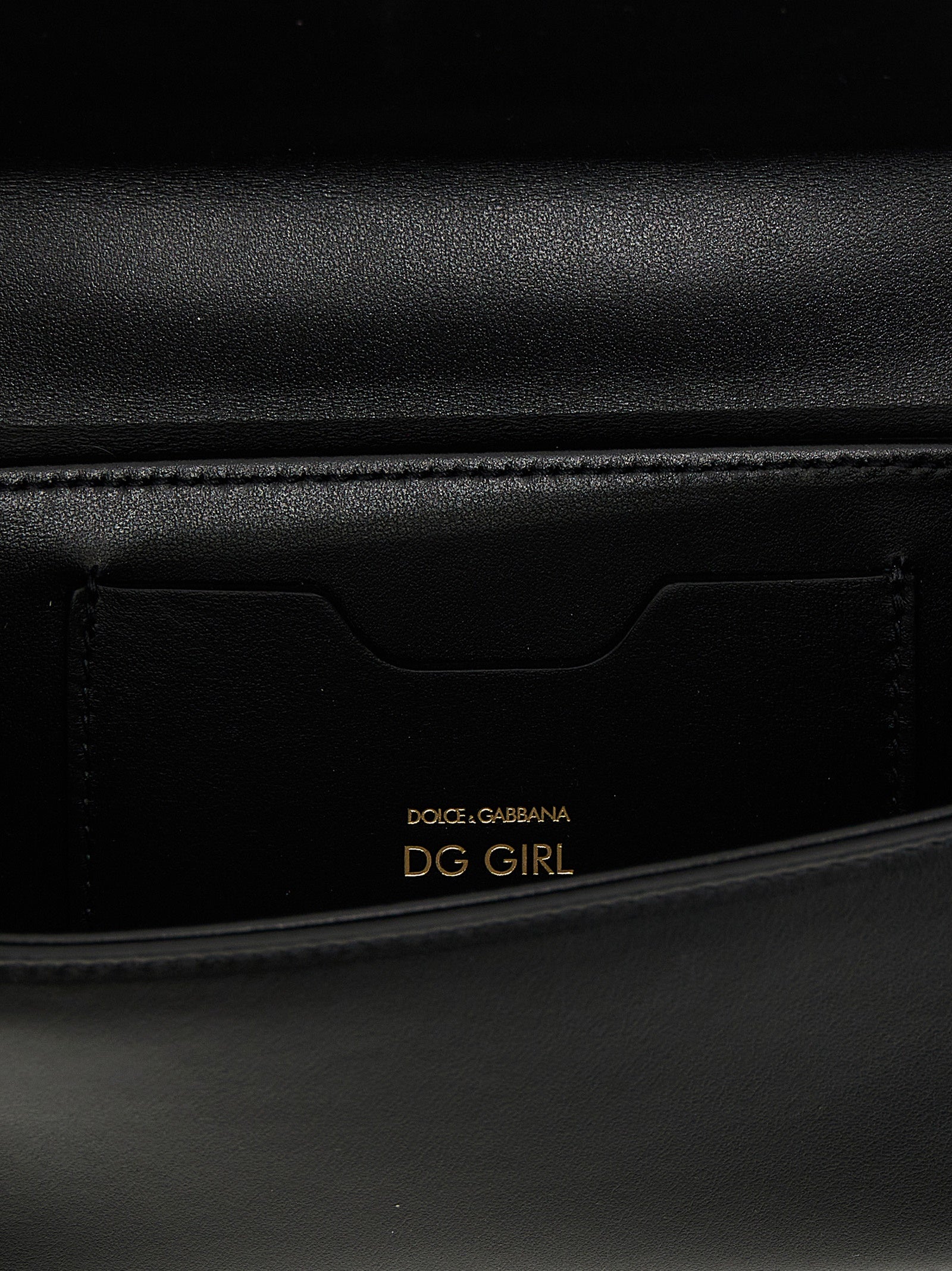 Dolce & Gabbana Black Calfskin Crossbody Bag