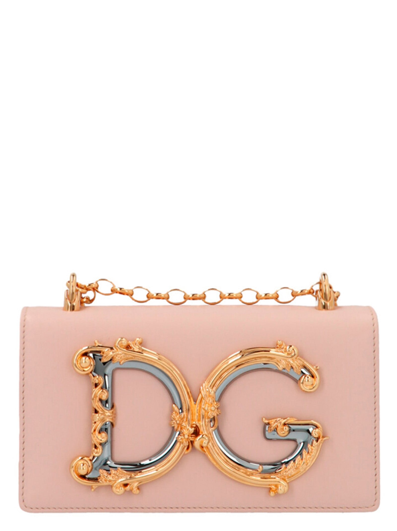 Dolce & Gabbana Multicolor Lamb Leather Crossbody Bag