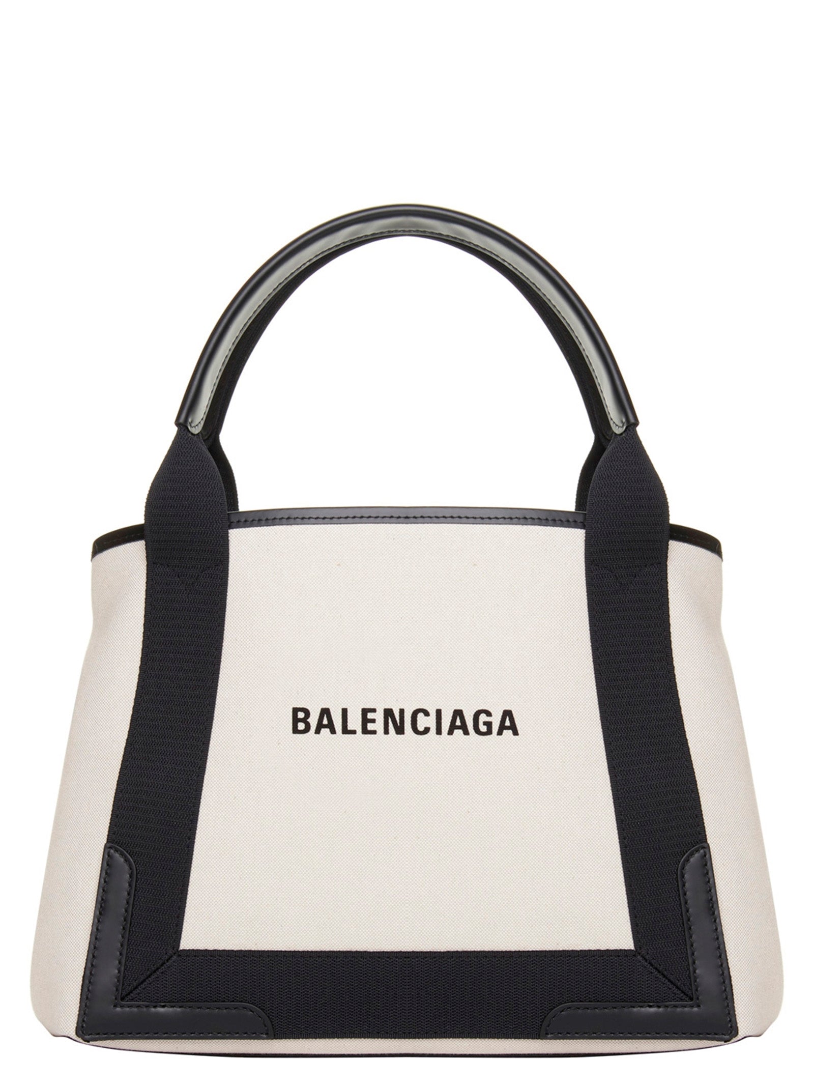 Balenciaga Bicolor Canvas Tote Bag