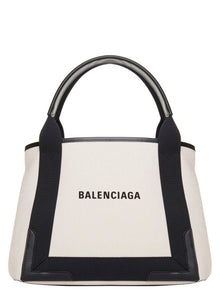 Balenciaga Bicolor Canvas Tote Bag
