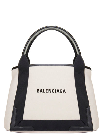 Balenciaga Bicolor Canvas Tote Bag