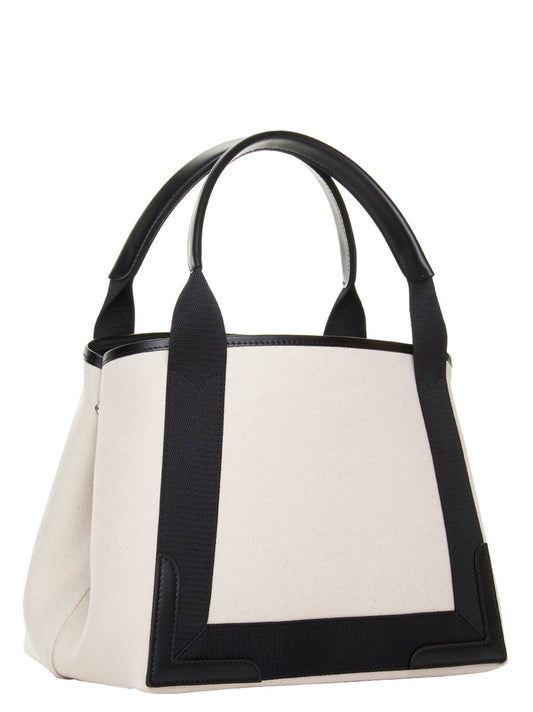 Balenciaga Bicolor Canvas Tote Bag