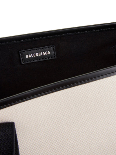 Balenciaga Bicolor Canvas Tote Bag