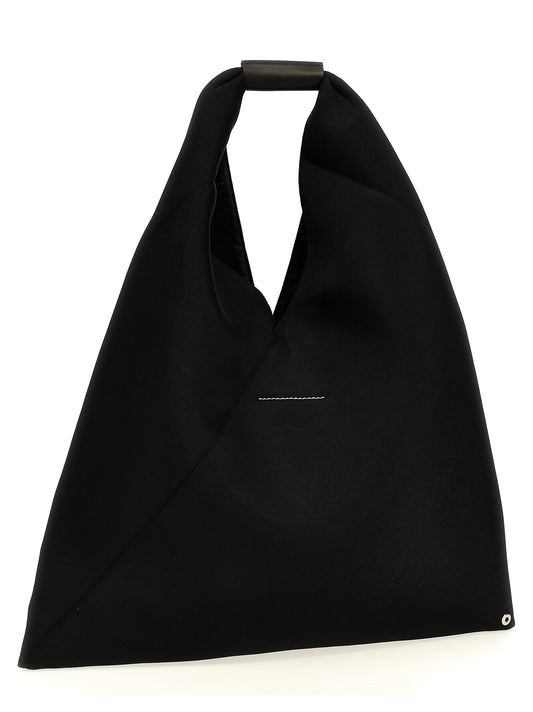 MM6 Maison Margiela Black Polyester Shoulder Bag
