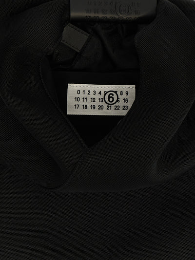 MM6 Maison Margiela Black Polyester Shoulder Bag