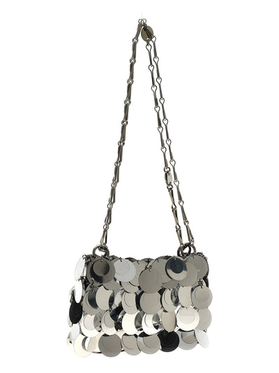 Paco Rabanne Silver Brass Shoulder Bag