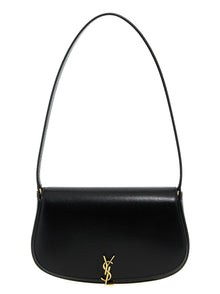 Saint Laurent Black Calfskin Shoulder Bag