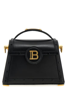 Balmain Black Calfskin Handbag