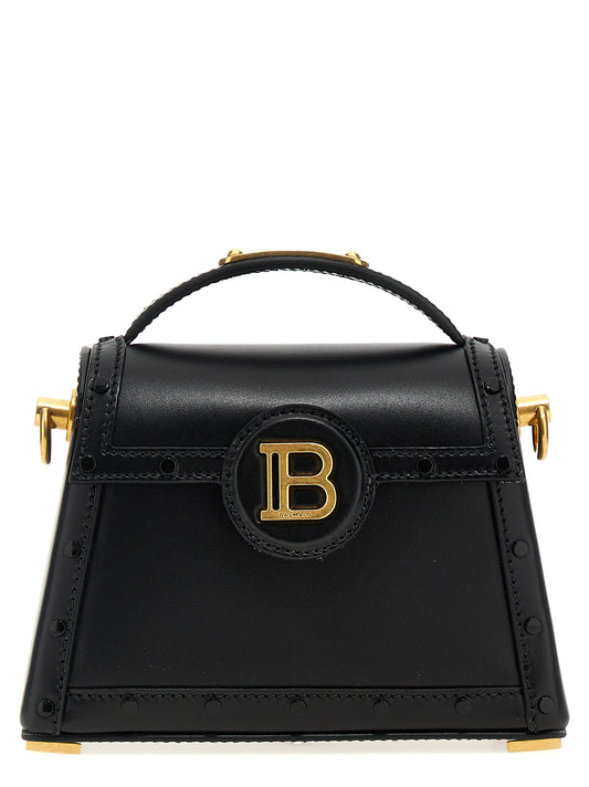 Balmain Black Calfskin Handbag