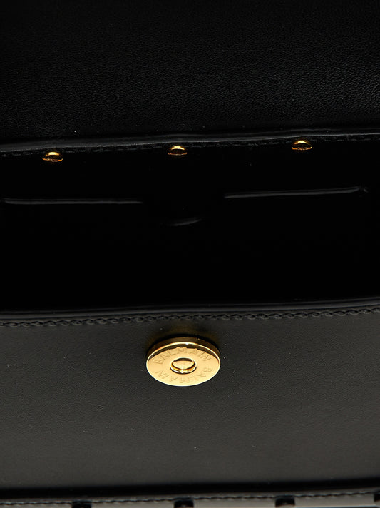 Balmain Black Calfskin Handbag
