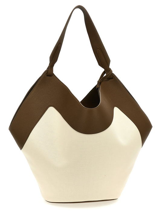 Khaite Multicolor Calfskin Tote Bag