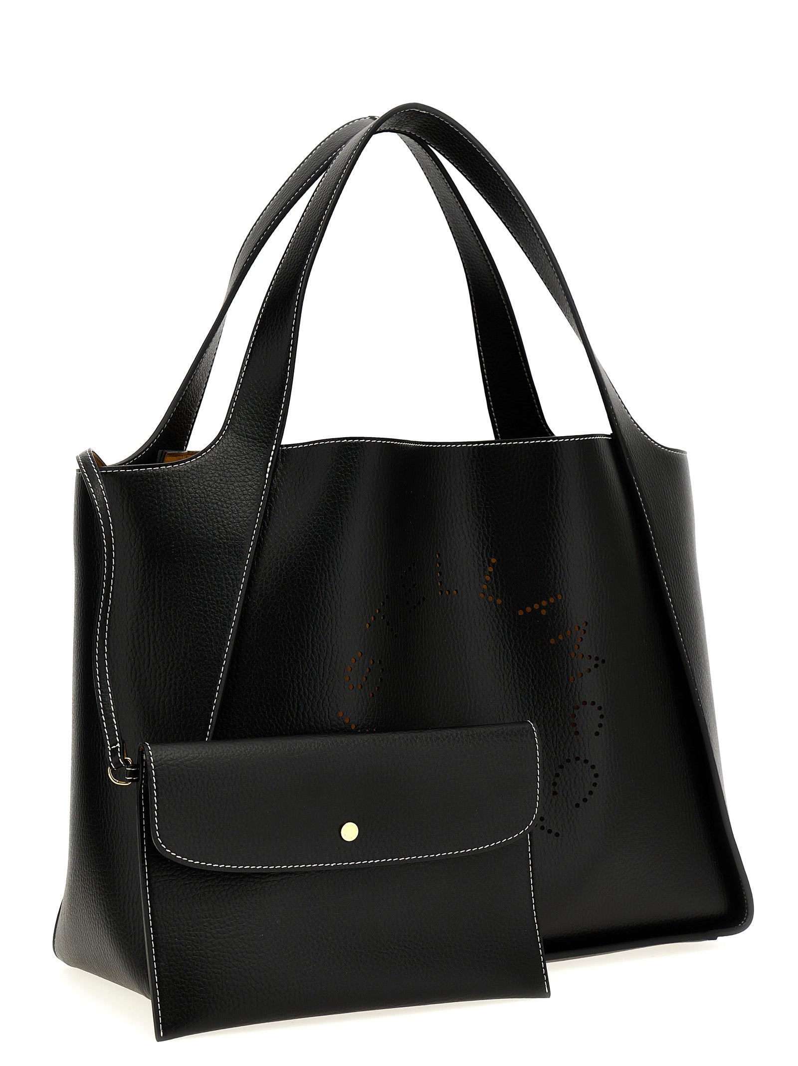 Stella McCartney Black Polyamide Tote Bag